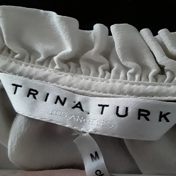 Trina Turk Silk Blouse - Picture 6 of 8